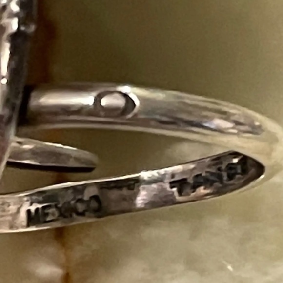 Stunning Vintage Mexico Snake Sterling Silver Ring With Fully Hallmarks - Picture 5 of 8